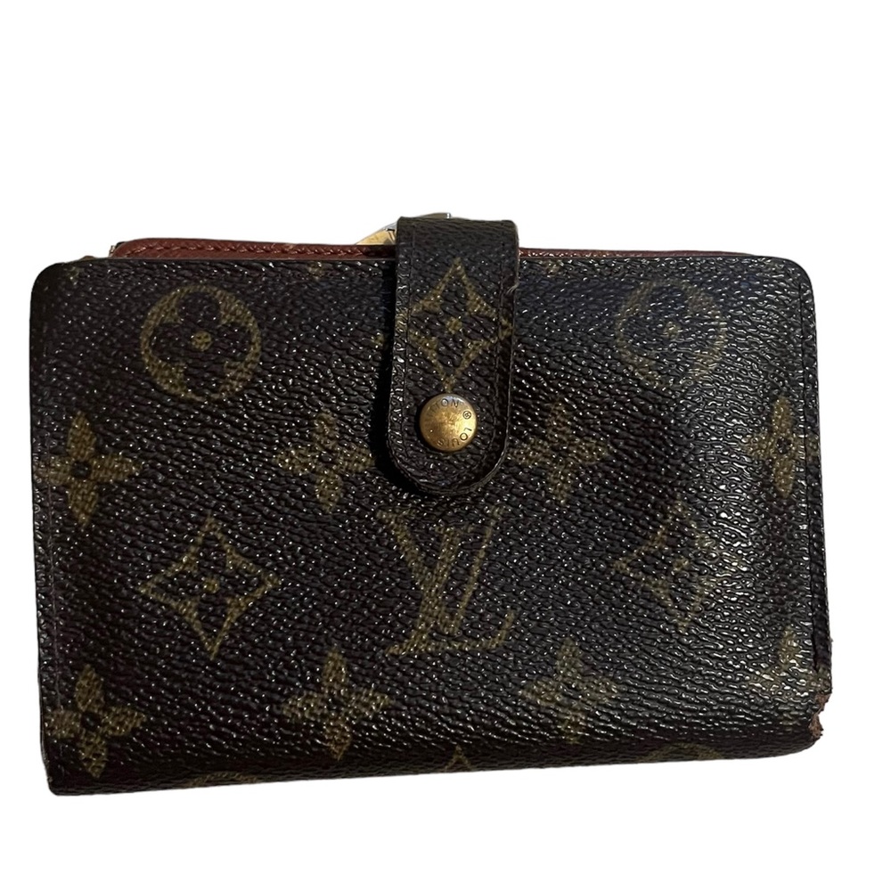 Louis Vuitton monogram‎ kiss-lock women’s wallet